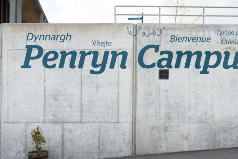 Penryn campus sign