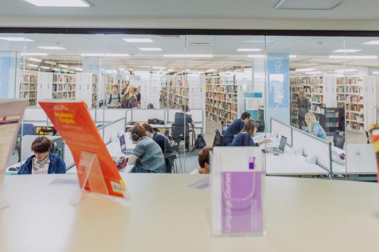 Photograph of Penryn campus library