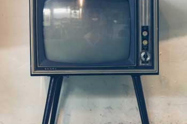 old tv image