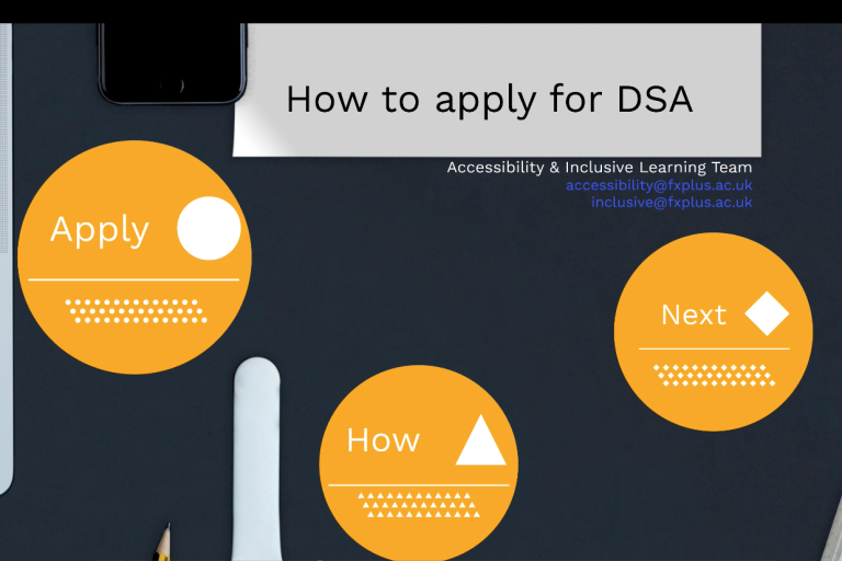 Screenshot of the Applying for DSA video