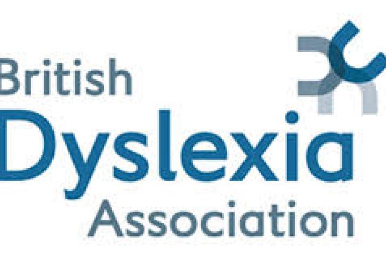 Logo of the British Dyslexia Association.