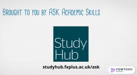 Still from video: brought to you by ASK Academic Skills