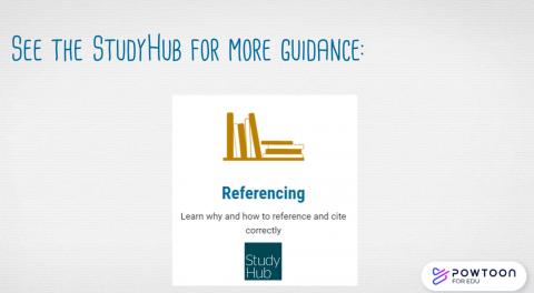 Still from video:  see the studyhub for more guidance